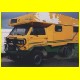 T3 Eigenbau-Camper mit Wohnwagenaufbau auf Unimog-Fahrgestell orange-gruen von y939.html